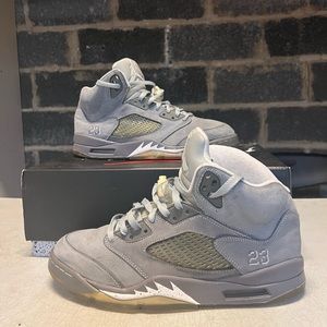 Air Jordan. Retro 5 “Wolf Grey” size 12